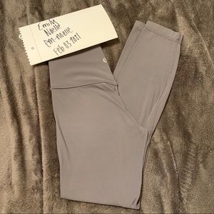 Lululemon Dark Carbon align leggings